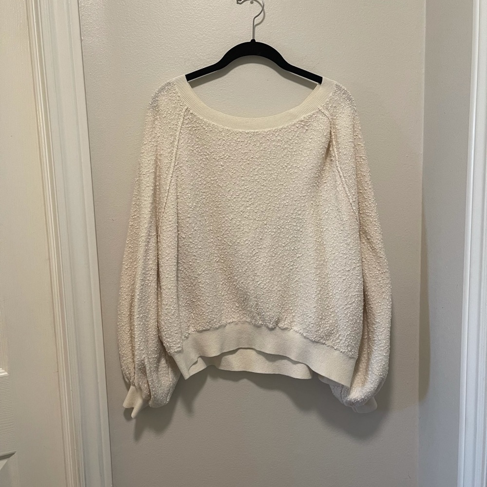 Long Sleeve Loose Sweater - Free People